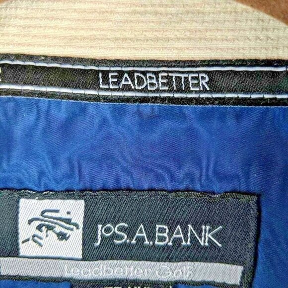 Jos A Bank Blue Lightweight Leadbetter Golf Jacket Men's size XXL - Picture 7 of 7